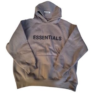 Essentials FOG Hoodie Gray Size M